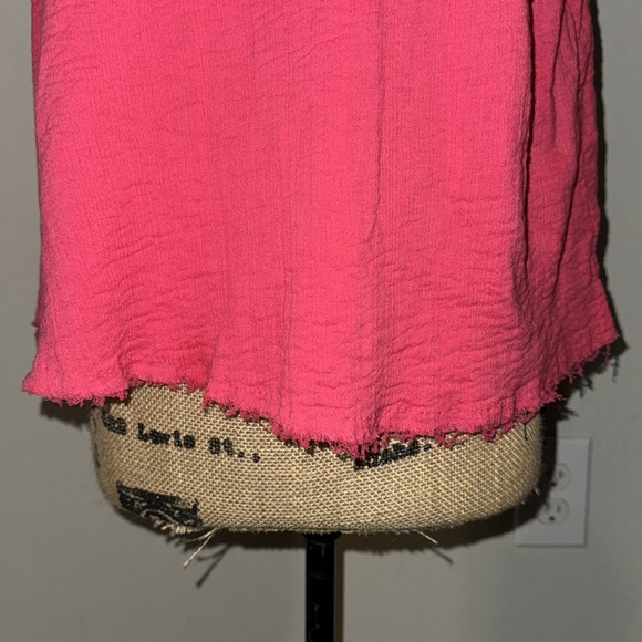 Women's Free People Simply Smiles Crochet Top, Size Large - looks Pink - Picture 8 of 12